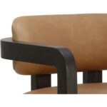 Madrone Lounge Chair - Brown - Ludlow Sesame Leather - Image 7