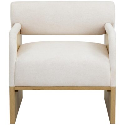 Alternative view of Coburn Lounge Chair - Eclipse White