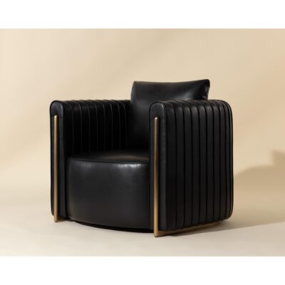 Alix Lounge Chair - Cantina Black
