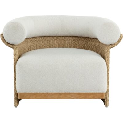Alternative view of Asos Lounge Chair - Louis Cream