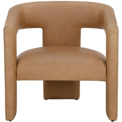 Alternative view of Cobourg Lounge Chair - Ludlow Sesame Leather