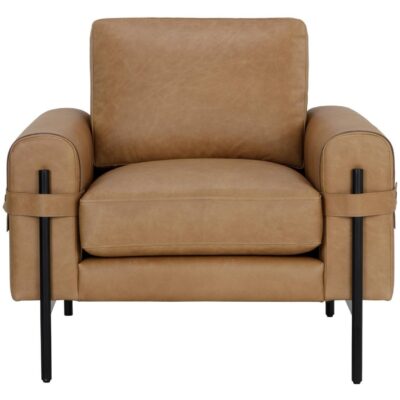 Alternative view of Camus Armchair - Ludlow Sesame Leather