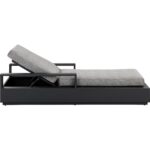 Tavira Lounger - Charcoal - Lanikai Salt And Pepper - Image 4