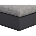 Tavira Lounger - Charcoal - Lanikai Salt And Pepper - Image 7
