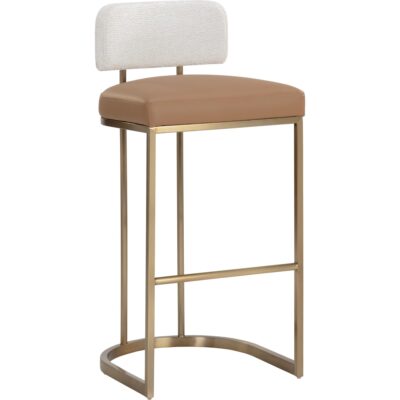 Larissa Barstool - Napa Cognac / Rhea Light Barley