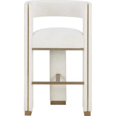 Alternative view of Adamina Barstool - Rhea Light Barley