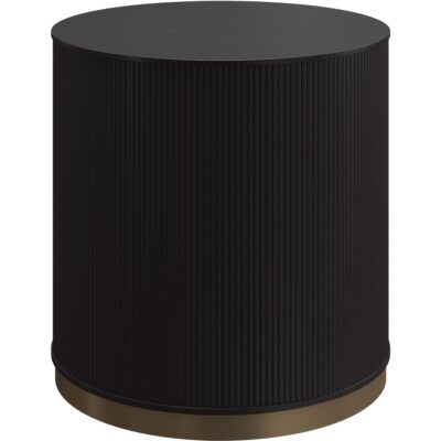 Kalla Side Table - Charcoal