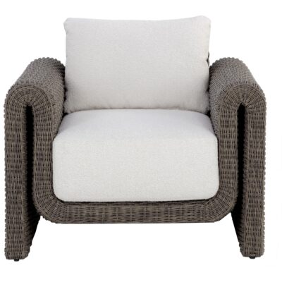 Alternative view of Tibi Lounge Chair - Grey / Louis Cream