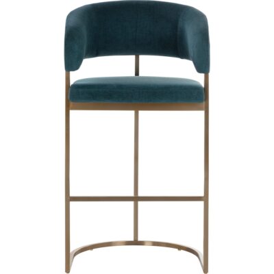 Alternative view of Marris Barstool - Gold - Danny Teal