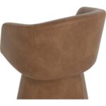 Etta Swivel Dining Armchair - Copley Cognac - Image 5