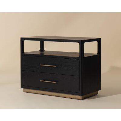 Danette Nightstand - Black