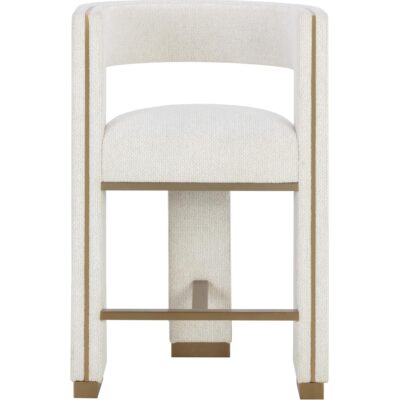 Alternative view of Adamina Counter Stool - Rhea Light Barley