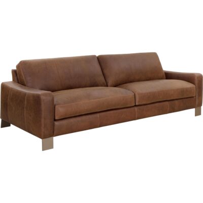 Rafael Sofa - Lucia Tobacco Leather