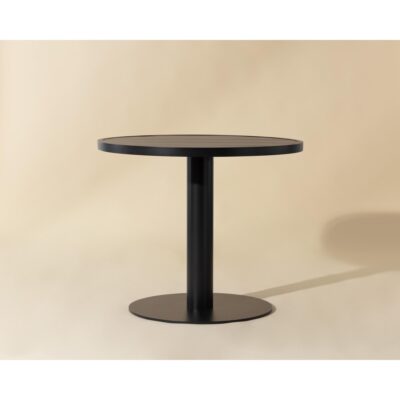 Merano Bistro Table - Round - Black - 36"