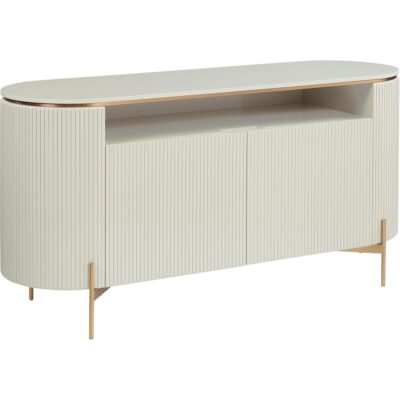 Alternative view of Paloma Sideboard - High Gloss Cream