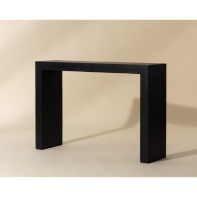 Axle Console Table - Black