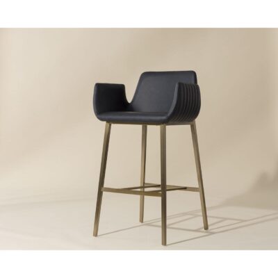 Lucano Barstool - Bravo Black