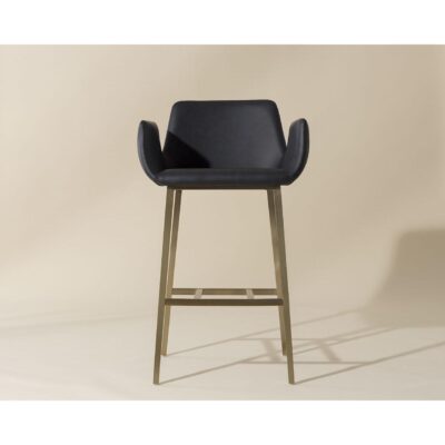 Alternative view of Lucano Barstool - Bravo Black
