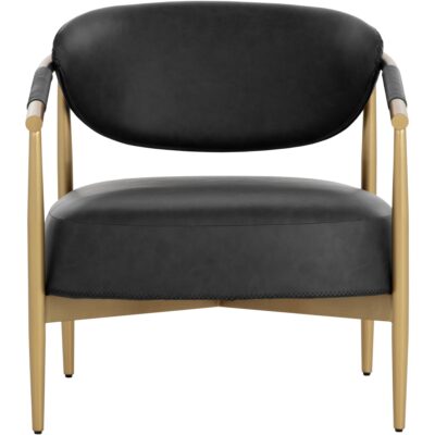 Alternative view of Heloise Lounge Chair - Bravo Black