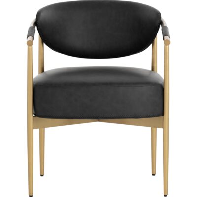 Alternative view of Heloise Dining Armchair - Bravo Black