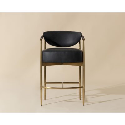 Alternative view of Heloise Counter Stool - Bravo Black