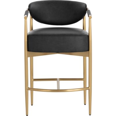 Alternative view of Heloise Counter Stool - Bravo Black