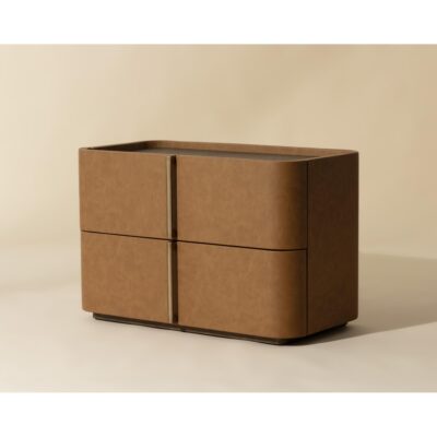 Jamille Nightstand - Large - Cognac