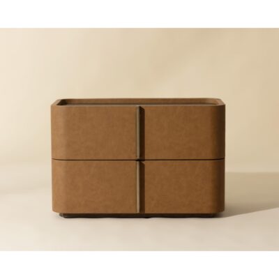 Alternative view of Jamille Nightstand - Large - Cognac