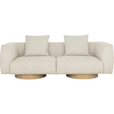 Alternative view of Mattis Sofa - Santa Cruz Oatmeal
