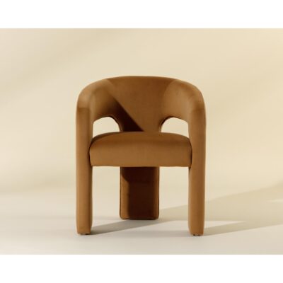 Alternative view of Isidore Dining Armchair - Meg Gold