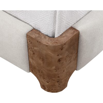 Alternative view of Knowles Bed - King - Eclipse White