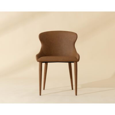 Alternative view of Evora Dining Chair - Milliken Cognac