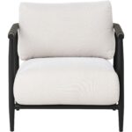 Muros Lounge Chair - Black - Palazzo Cream - Image 2