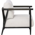 Muros Lounge Chair - Black - Palazzo Cream - Image 3