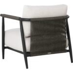Muros Lounge Chair - Black - Palazzo Cream - Image 4