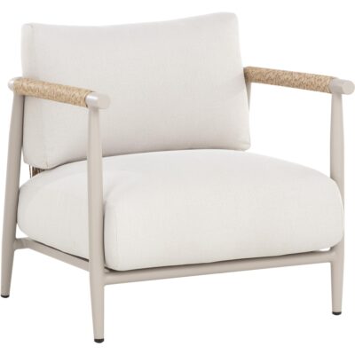 Muros Lounge Chair - Greige - Palazzo Cream