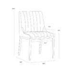 Halden Dining Chair - Bravo Black - Image 6