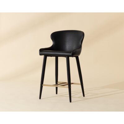 Evora Counter Stool - Bravo Black