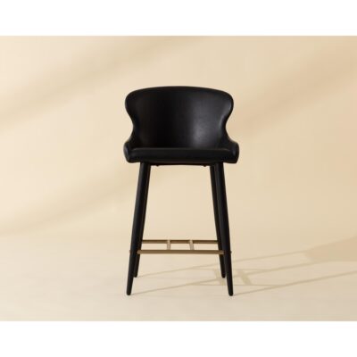 Alternative view of Evora Counter Stool - Bravo Black