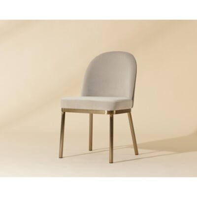 Lavania Dining Chair - Meg Taupe / Porcini Taupe