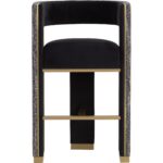 Adamina Barstool - Abbington Black / Hobbes Night - Image 2