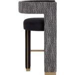 Adamina Barstool - Abbington Black / Hobbes Night - Image 3
