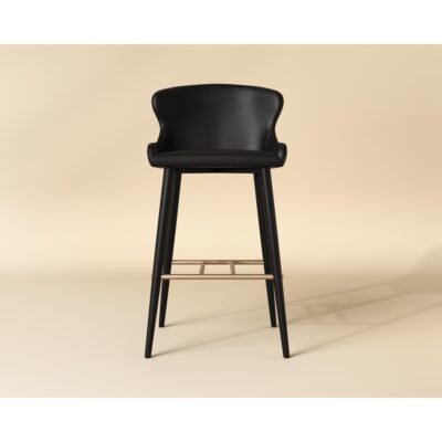 Alternative view of Evora Barstool - Bravo Black