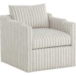 Roosevelt Swivel Lounge Chair - Gifford Script