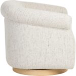 Libby Swivel Lounge Chair - Hailey Moon - Image 3