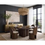 Bellona Dining Table - Heritage Brown - 68.5" - Image 5