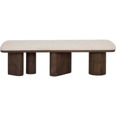 Alternative view of Hiro Bench - Chocolate - Santa Cruz Oatmeal