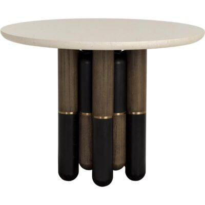 Alternative view of Yanna Bistro Table - Round - Marble - 39.5"