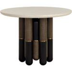 Yanna Bistro Table - Round - Marble - 39.5" - Image 3