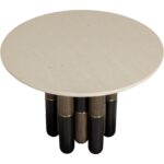 Yanna Bistro Table - Round - Marble - 39.5" - Image 4